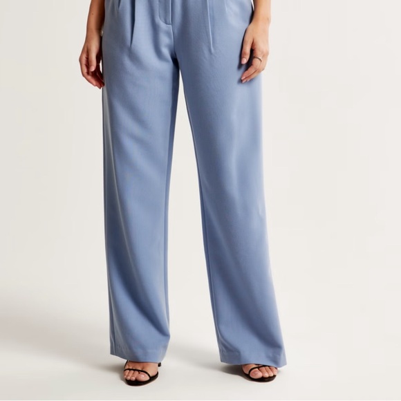 Chocolate Brown Abercrombie and Fitch Sloan Tailored pants, Size: Curve love 4 - Picture 2 of 5